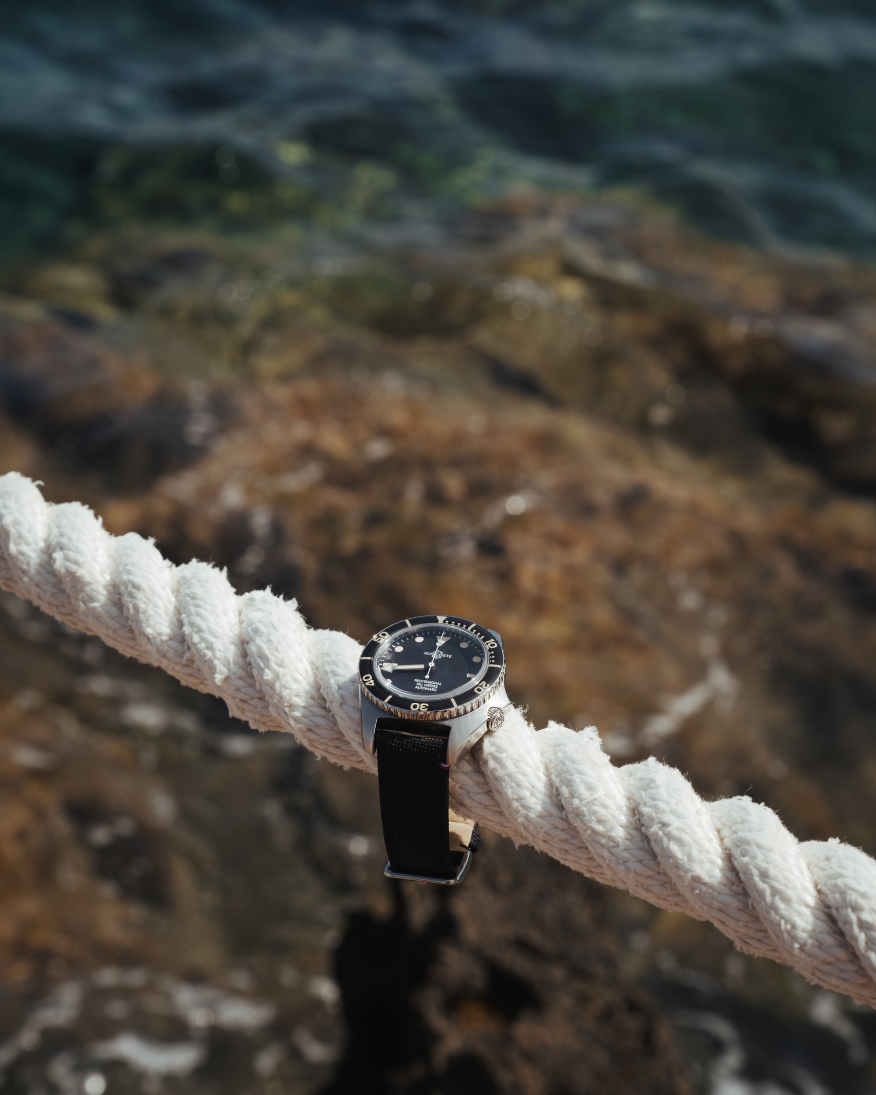 Auricoste watch by the sea