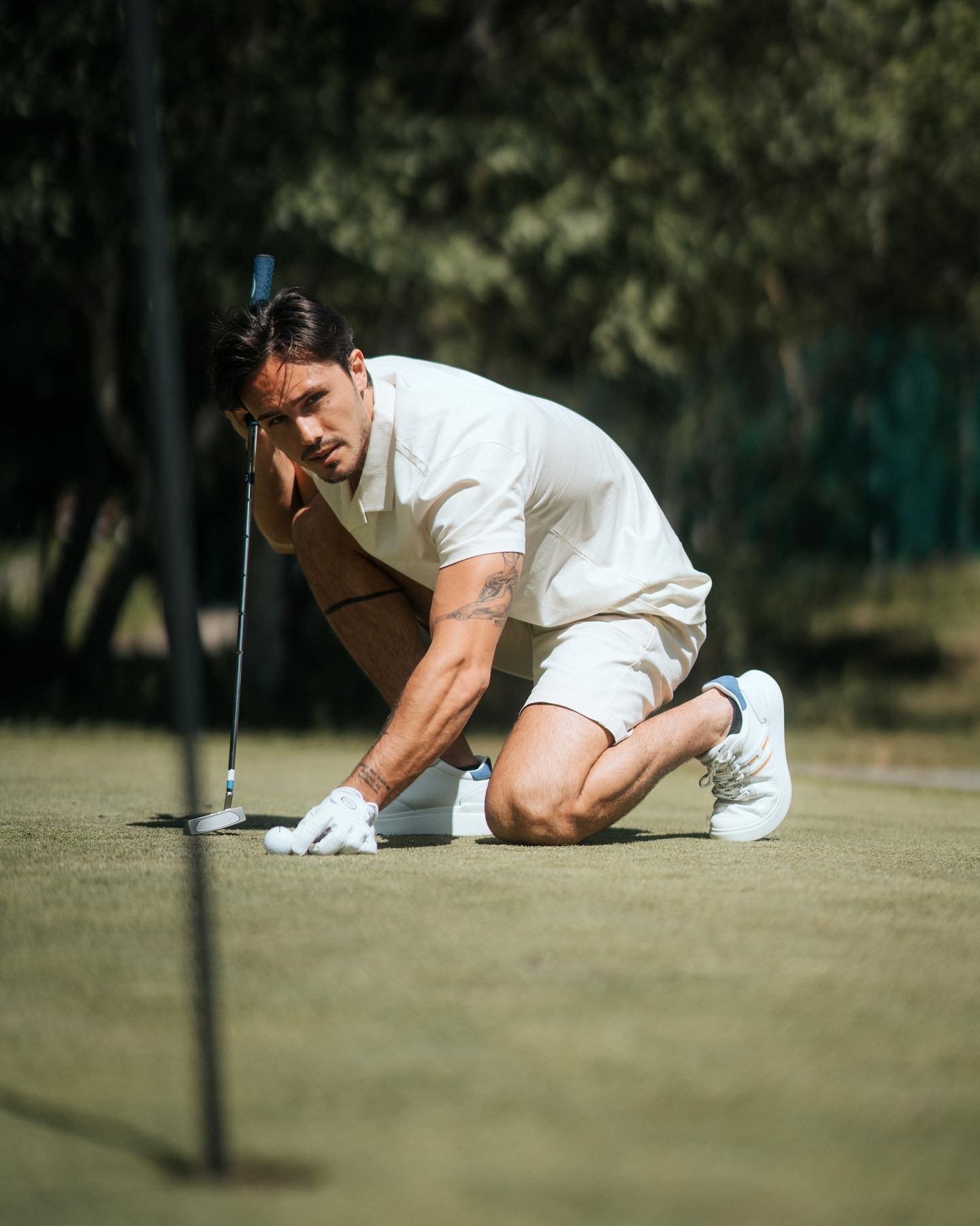 Golf portrait in Chamonix