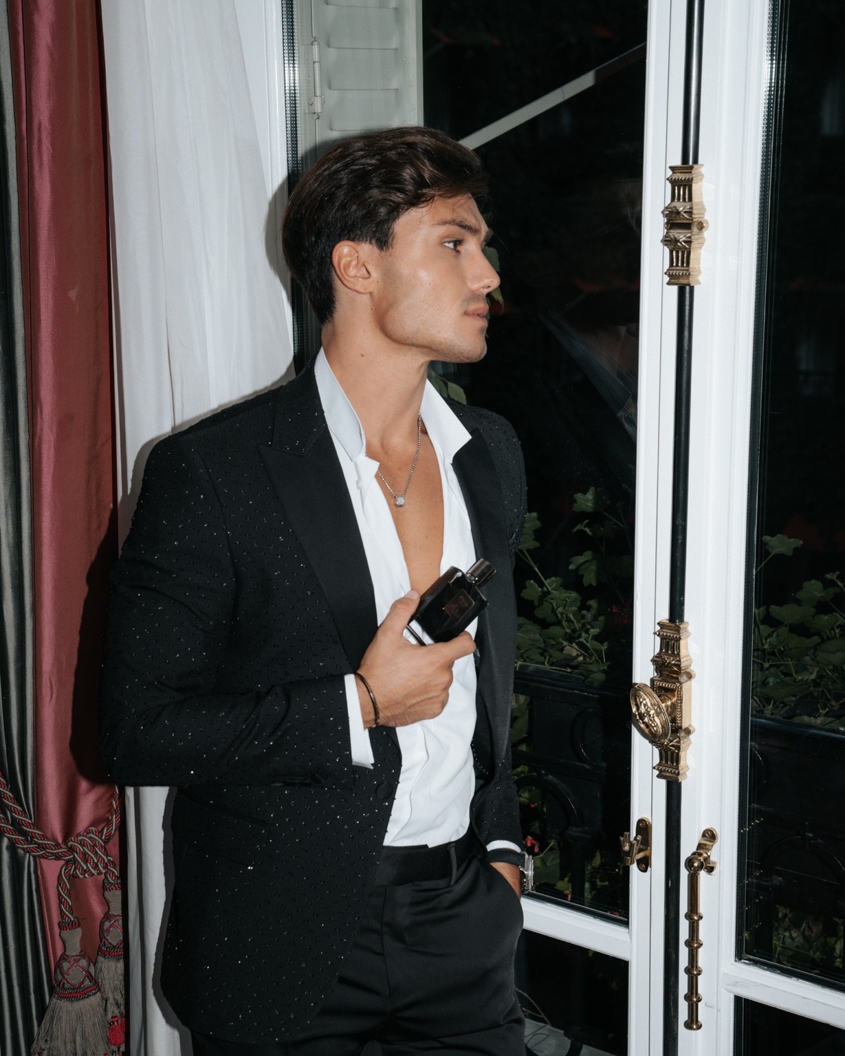 Kilian Paris perfume editorial portrait