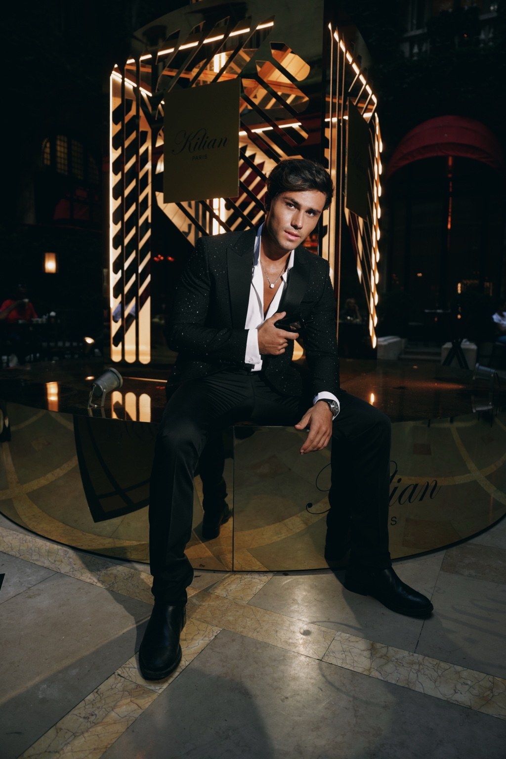 Kilian Paris event portrait