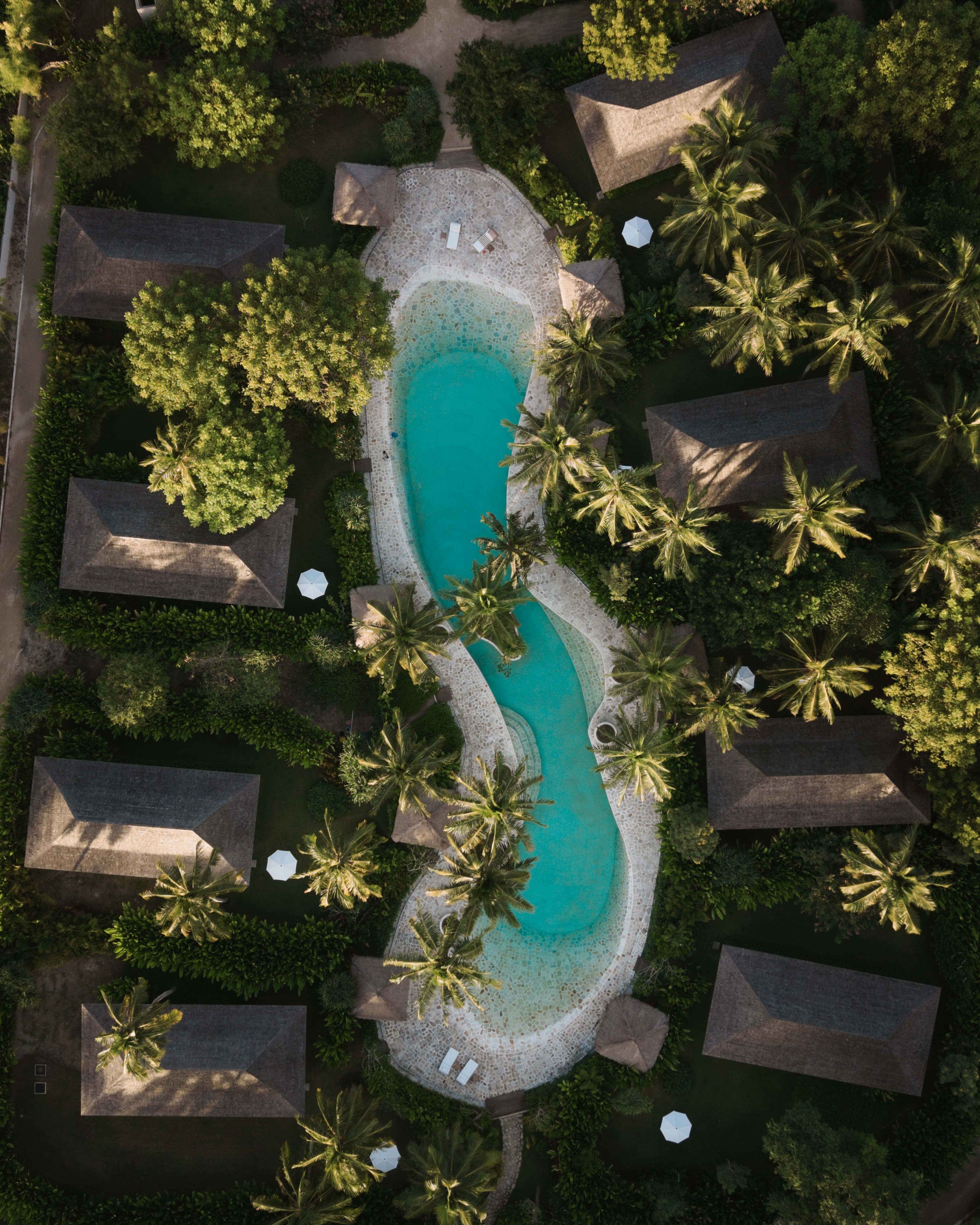 Kuara Lombok aerial view