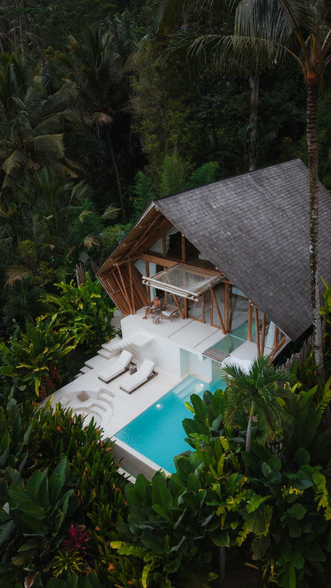 Numa Bali evening drone