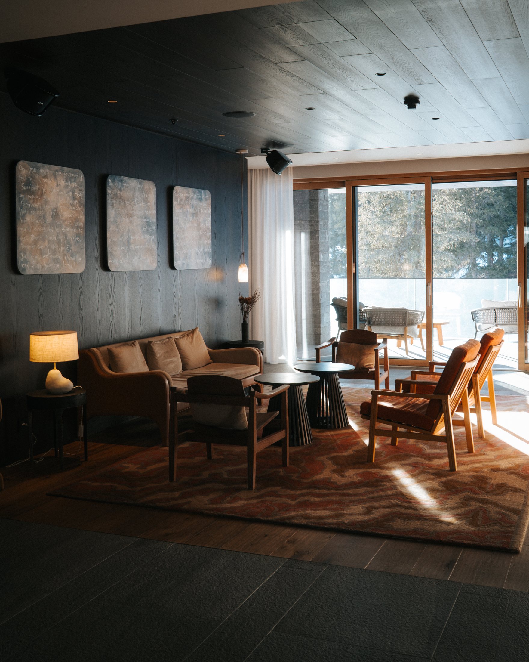 Six Senses Crans-Montana lounge