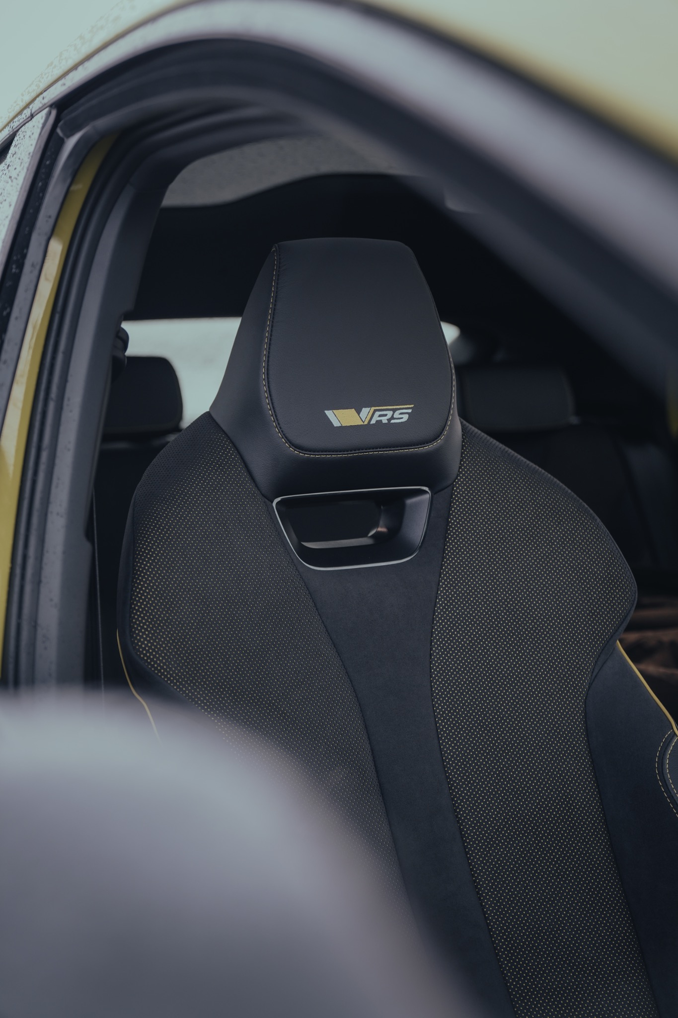 Skoda vRS seat detail