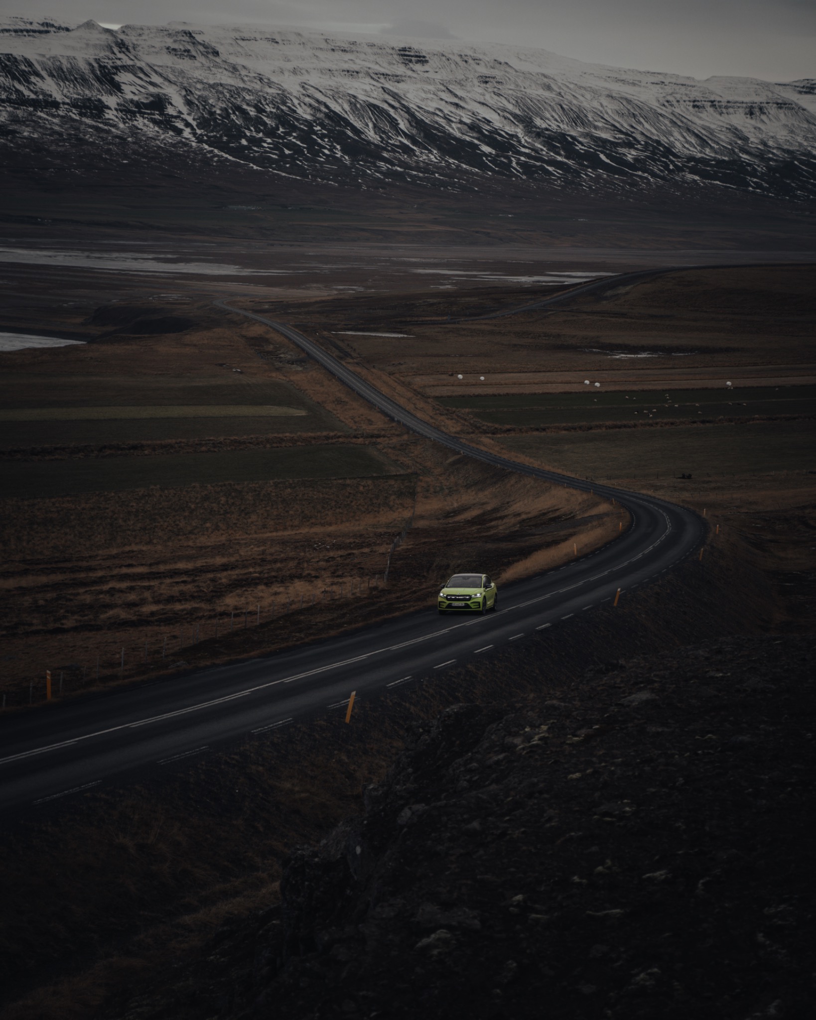 Iceland travel collage from the Skoda project