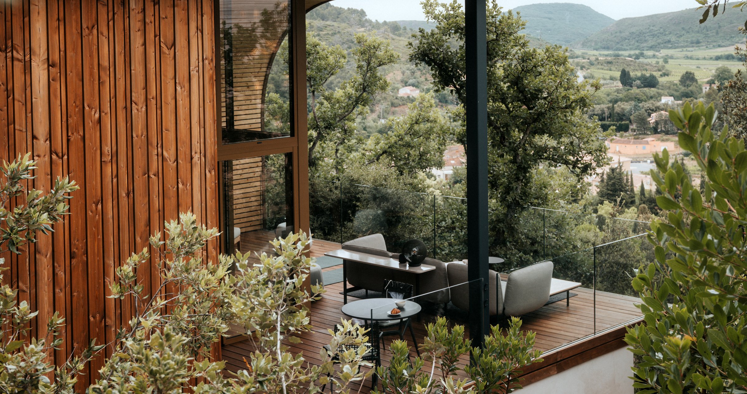 Souki Lodges & Spa terrace view