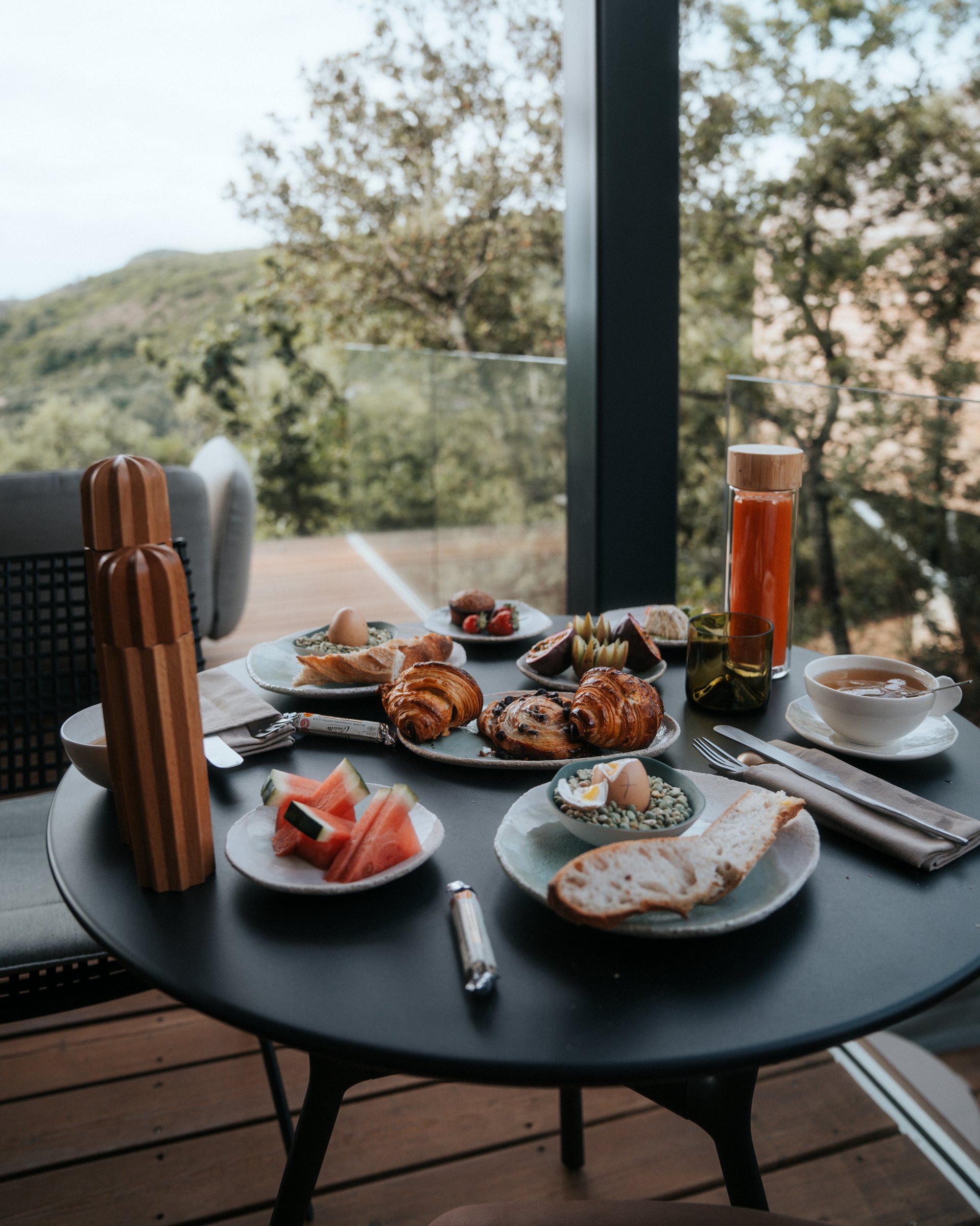 Souki Lodges & Spa breakfast